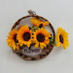 Art Street Brown Textured Flower Vase Basket-image-88