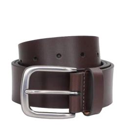 United Colors of Benetton Faraday Brown Leather Solid Waist Belt-image-14