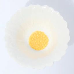 Westside Home White Floral Design Bowl-image-53