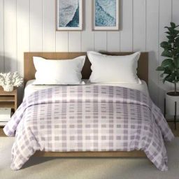 Nautica Raymarine Lavender 100% Cotton 130 GSM Double Comforter-45