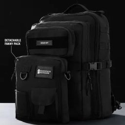 The Souled Store Black Hybrid 13 Large Backpack-picture-16
