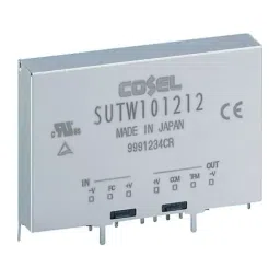 Cosel SUTW DC-DC Converter, ±24 V DC/ 450 mA Output, 18 - 36 V DC Input, 10.8W, PCB Mount, +85°C Max Temp, -40°C, SUTW102412-picture-22