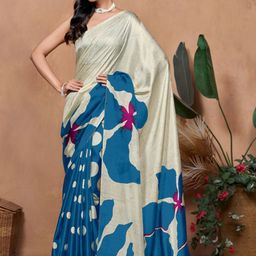 KALINI Ethnic Motifs Art Silk Saree-19