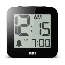 Braun Black Plastic Digital Alarm Clock-picture-5