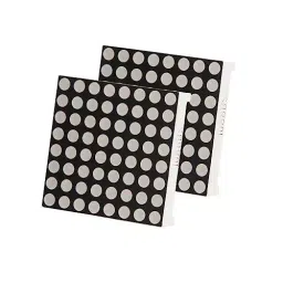 TECHDELIVERS 2.3 inch 8x8 Dot Matrix 64 LED Display Common Cathode Red (Pack of 4)-17