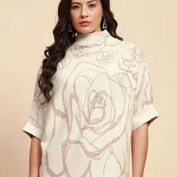 Global Republic Women Floral Printed Pullover-image-98