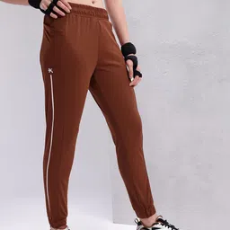 HRX by Hrithik Roshan Women Side Stripe Training Joggers-image-64