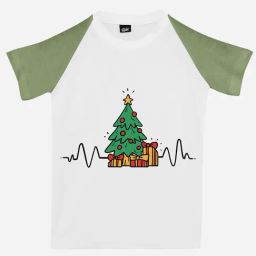 RISH Unisex White & Green Printed T-Shirt-image-68