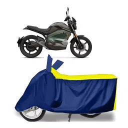 Auto Pearl Two Wheeler Cover for Vmoto Soco Super Soco TC Wanderer - Yellow, Blue-image-62