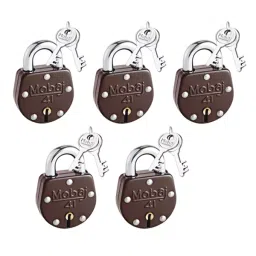 Mobaj Mobaj 21 mm Steel PCF Finish 2 Keys Padlock-41