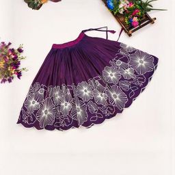 Shoryam Fashion Girls Art Silk Ready to Wear Lehenga Choli-picture-56