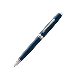 Cross COVENTRY Polished Chrome Rich Blue Lacquer Ball Pen (Black), AT0662-9-picture-7