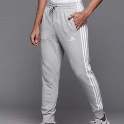 ADIDAS Men 3 Stripes FT TC Tapered Fit Training Joggers-picture-32