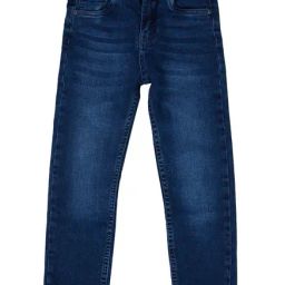 Tales & Stories Blue Lightly Wash Jeans-image-24