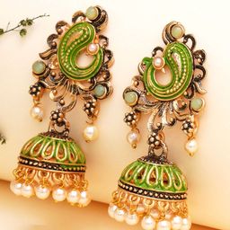 Anouk Contemporary Jhumkas Earrings-image-75