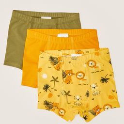 LC Waikiki Cotton Boxers Solid & Printed Pack of 3- Multicolor-image-20