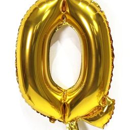 Bubble Trouble English Alphabet Letters Foil Letter Balloons for Party Decoration Letter Q - Gold-28