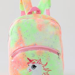 Unicorn Soft Toy Bag with Star Print Pink - 12 Inches-image-18