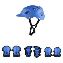 Steelbird Skating / Cycling Helmet along with Protector- Dark Blue-XXS-image-65