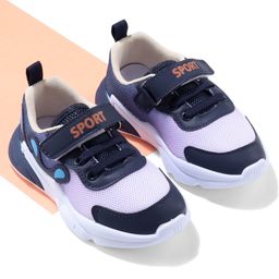 Cute Walk by Babyhug Velcro Closure Sneaker Shoes With Lace Detailing - Navy Blue-image-15