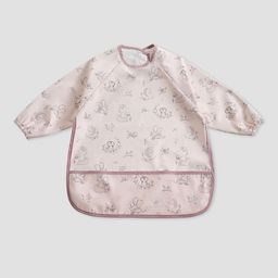 Juniors by Babyshop Infant-Girls Woodland Printed Apron Bib With Long Sleeves-picture-24