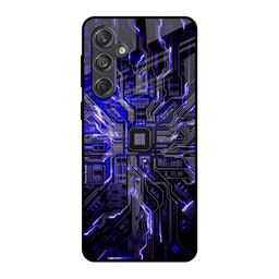 QRIOH Abstract Printed Samsung Galaxy M55 5G Silicone Back Case Mobile Accessories-image-77
