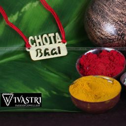 VIVASTRI Premium 'Chota Bhai' Rakhi For Brother & Lovely Sister-image-15