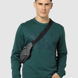GAP Men Brand Logo Printed Crew Neck Pullover Sweatshirt-picture-18