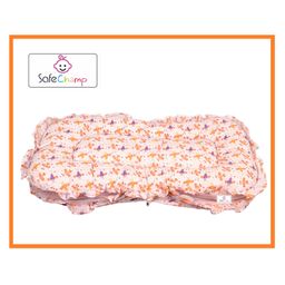 SafeChamp Lite Air Jumbo Extra Large Bedding Set with with Mosquito Net And Pillow - Orange image 4
