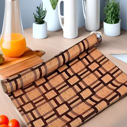 Aura Beige Set of 1 Water Resistant Shelf Liner Organisers-27