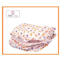 SafeChamp Lite Air Jumbo Extra Large Bedding Set with with Mosquito Net And Pillow - Orange image 5