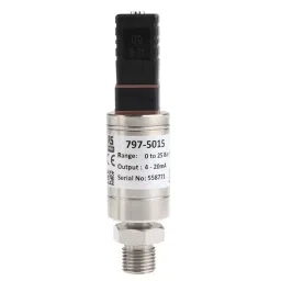 RS PRO Pressure Sensor 0-25 bar Current Output Relative Reading, 7975015-28