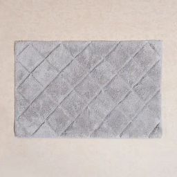 Westside Home Grey Diamond Design Bath Mat-image-23