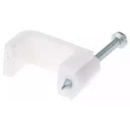 RS PRO White PE Rectangular Cable Clip, 233590 (Pack 100 pcs)-image-61