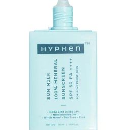 HYPHEN Sun Milk 100% Mineral Sunscreen Spf 50 PA++++ - 50 ml-46