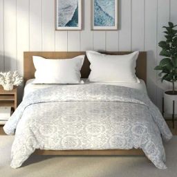 Nautica Raymarine Vessel Grey 100% Cotton 130 GSM Double Comforter-11