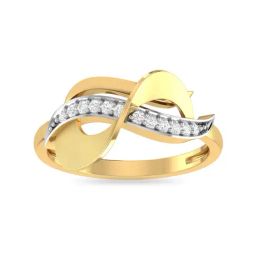 PC Jeweller Dianda 18k Gold Ring fo Women-picture-8