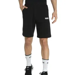 Puma Essential 10" Black Cotton Shorts-picture-48