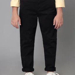 Under Fourteen Only Kids Black Solid Jeans-picture-20