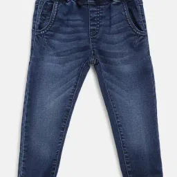 Chicco Kids Blue Solid Jeans-image-26
