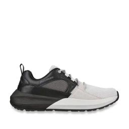 Skechers Men's NEVILLE - CARTH Black Grey Casual Lace Up Shoe-image-8