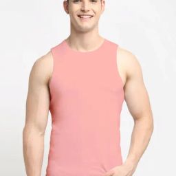 Friskers Coral Cotton Slim Fit Vest-image-8