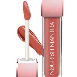 Nourish Mantra Creamy Matte Liquid Lipstick with SPF 15 Spice & Shanti - 3.5 ml-93