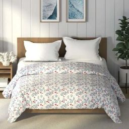 Nautica Raymarine Captain Blue 100% Cotton 130 GSM Double Comforter-image-68