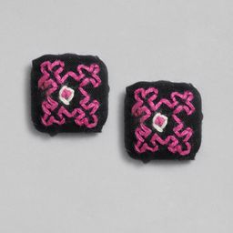 Taavi Handcrafted Square Shaped Studs image 2
