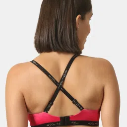 Soie Pink Full Coverage Non-Wired Full Coverage Bra image 2