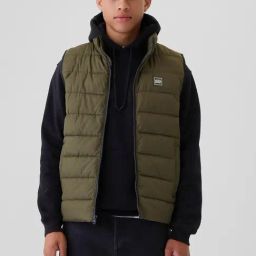GAP Green Regular Fit Solid Jacket-image-37