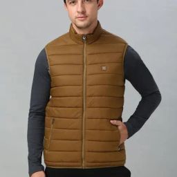 Van Heusen Khaki Regular Fit Bomber Jacket-picture-31
