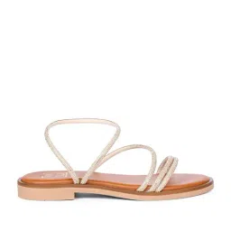 ViviBlu Women's Champagne Sling Back Sandals-picture-29