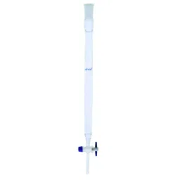 Biohall 25 x 300 mm Chromatography Column With PTFE Stopcock and Reinforced Beaded Top, BLS.CC.66-23